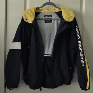 Nautica Vintage Oversized Windbreaker Jacket, M